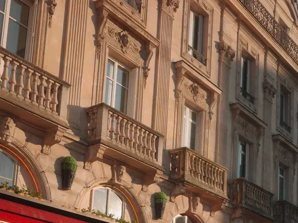 Photography: The terrace of a café on Place Saint-Michel, Paris.