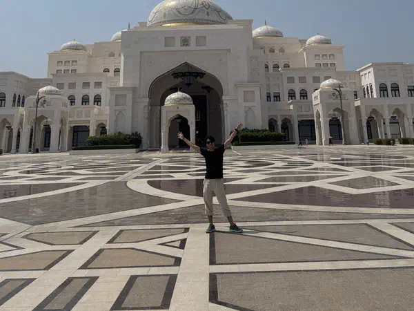 Abu Dhabi, United Arab Emirates: Qasr Al Watan, the presidential palace of the UAE.