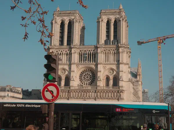 Paris, France: Notre-Dame de Paris, a few months after it reopened.