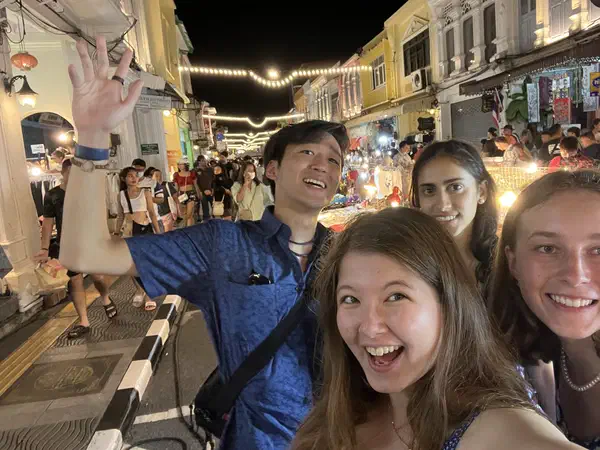 Phuket, Thailand: The night market in Phuket Old Town.