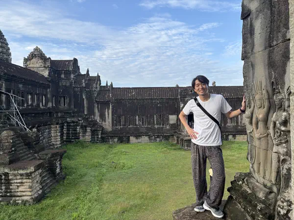 Siem Reap, Cambodia: The galleries and apsara carvings of Angkor Wat.