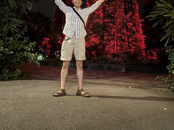 Singapore: Under the Supertrees at Gardens by the Bay.
